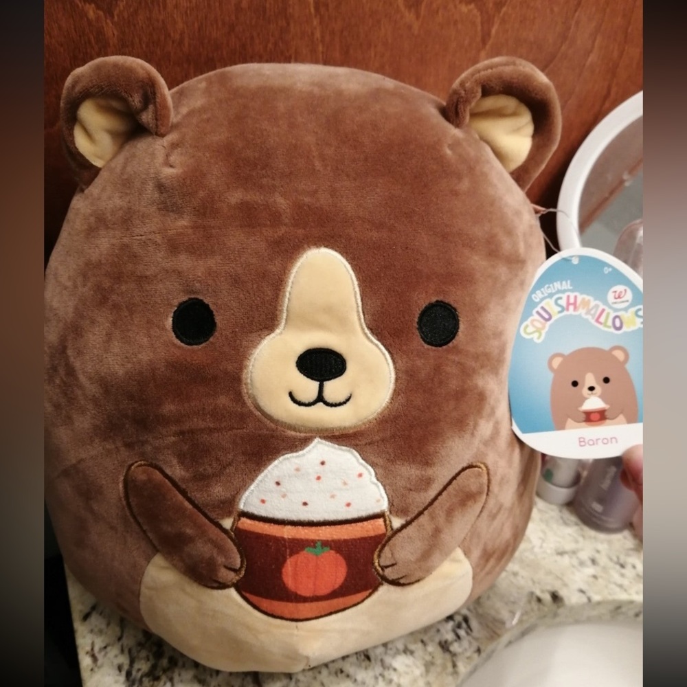Squishmallows Baron the Bear 12”